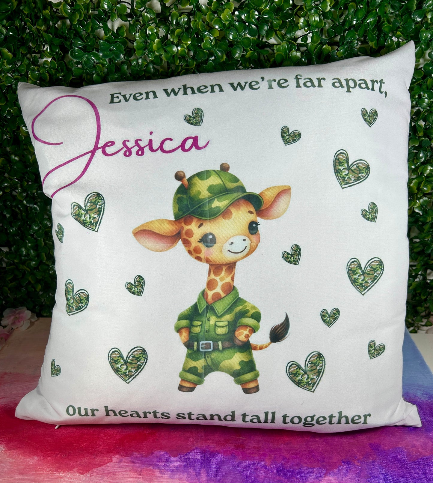 Cushion - Hearts Stand Talll