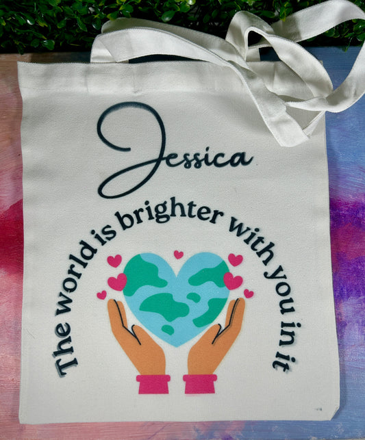 Tote Bag - Brighter World