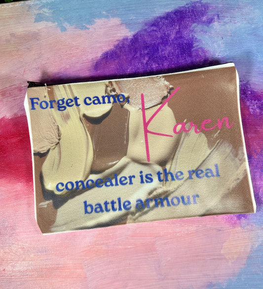 Cosmetic Bag - Forget Camo