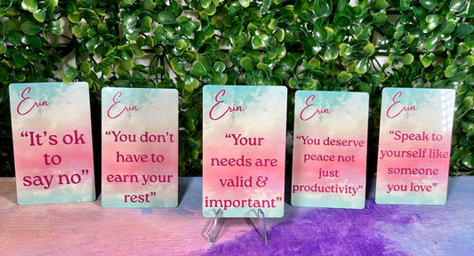 Affirmation Cards - Self-Care